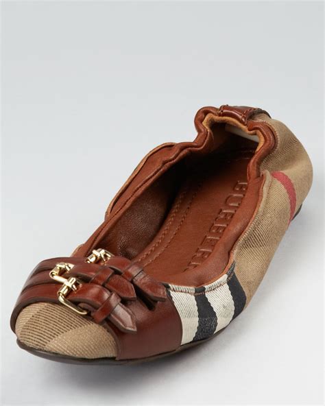 burberry ballet flat|burberry flats on sale.